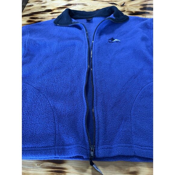 Vail Full Zip Fleece Jacket Size Medium Outdoor Preppy Hiking Vacation‎ Travel - Picture 12 of 14